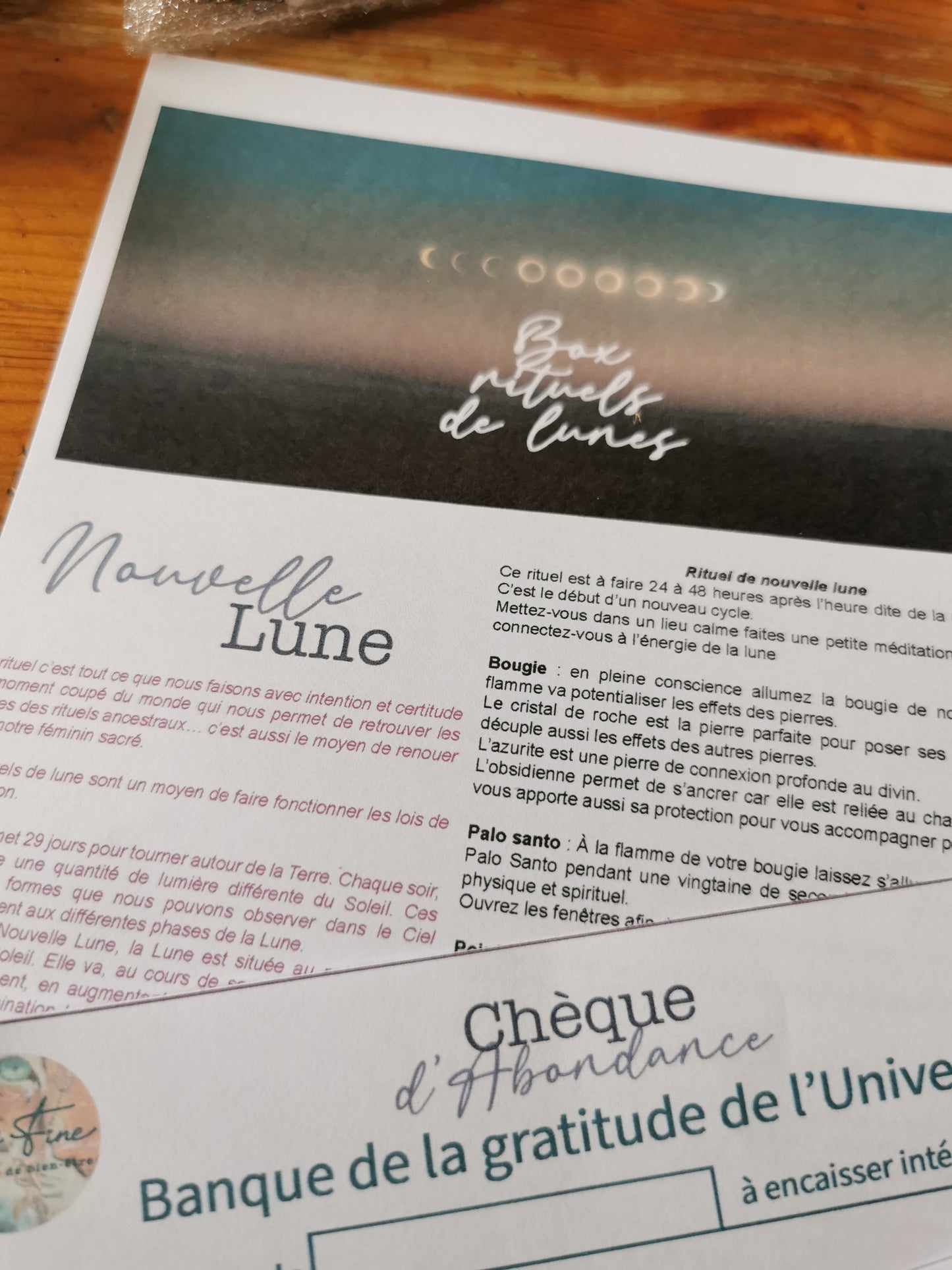 Box Nouvelle Lune