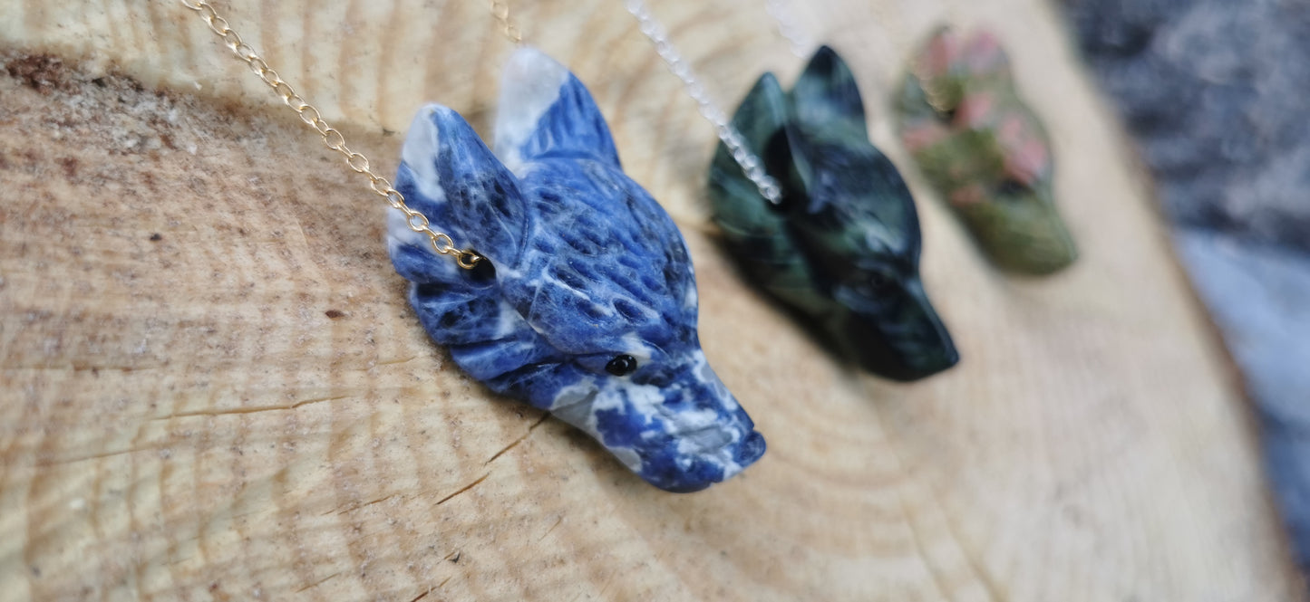 Collier Totem Loup