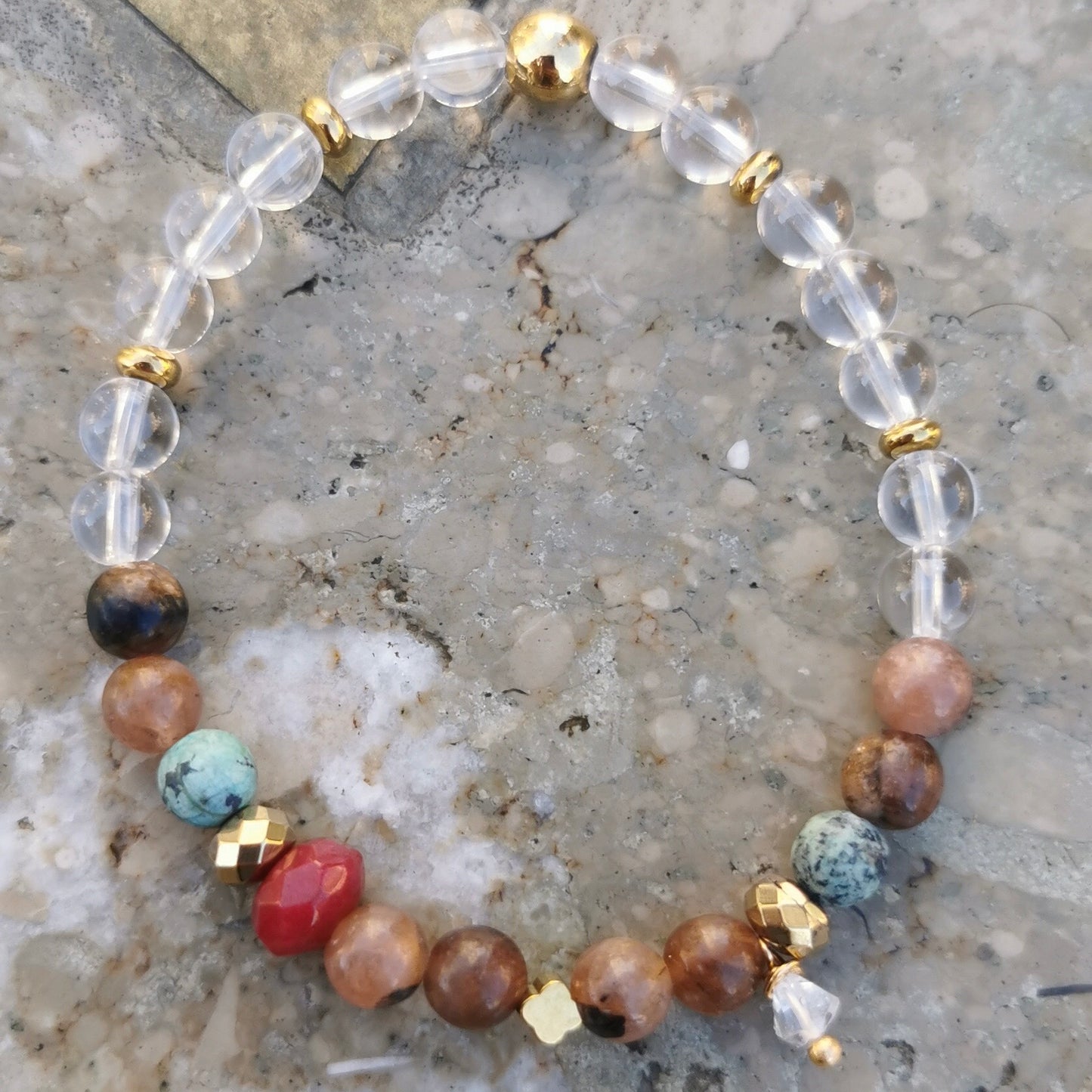 Bracelet ALMA Rubis